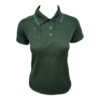 Ladies Waffle Stripe Dri Fit Polos