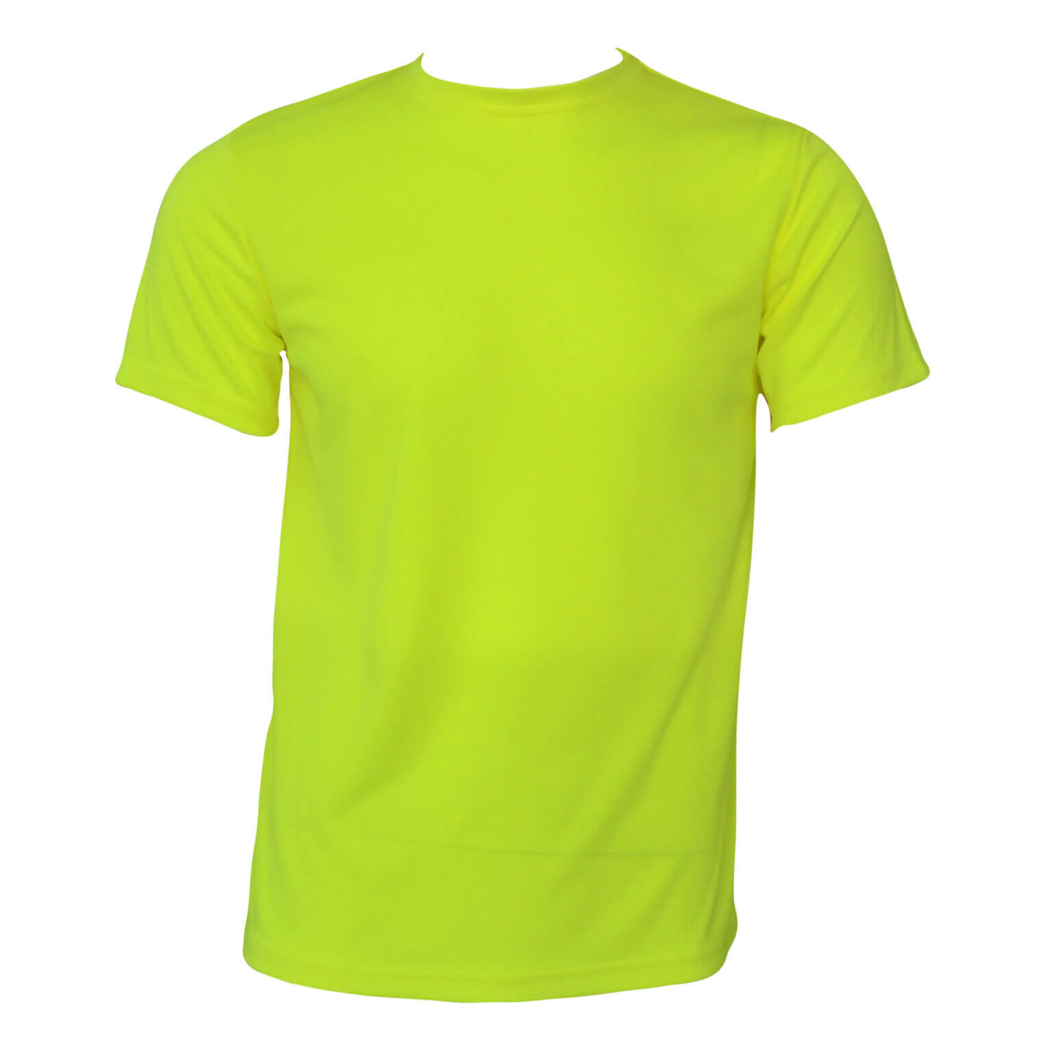 Neon Coloured Dri Fit Round Neck T-shirt - Miguel Moses