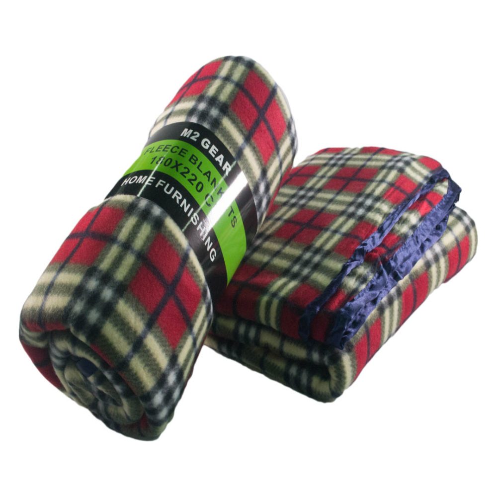 Plaid Fleece Blankets - Miguel Moses