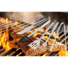 Silver Cooking Accessory Outdoor Stainless Steel Grill Tool Set with Case (9-Piece) - Image 3