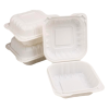 6" Clamshell Hamburger Box (CASE)-MFPP Material