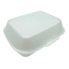 6" Burger Box (CASE)- Styrofoam Material