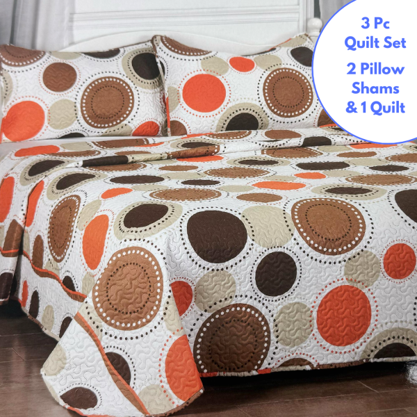 Bedding Collection- 3 Pc King Quilt Set (2 SETS FOR $300) - Image 5