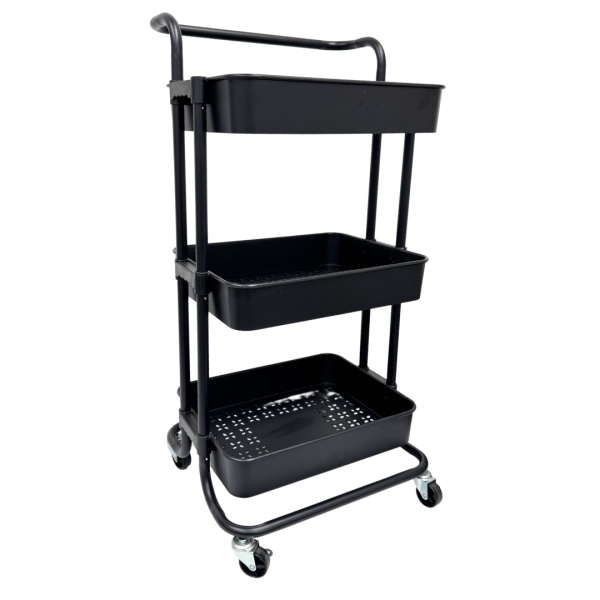 3 Layer Metal Trolley - Image 2