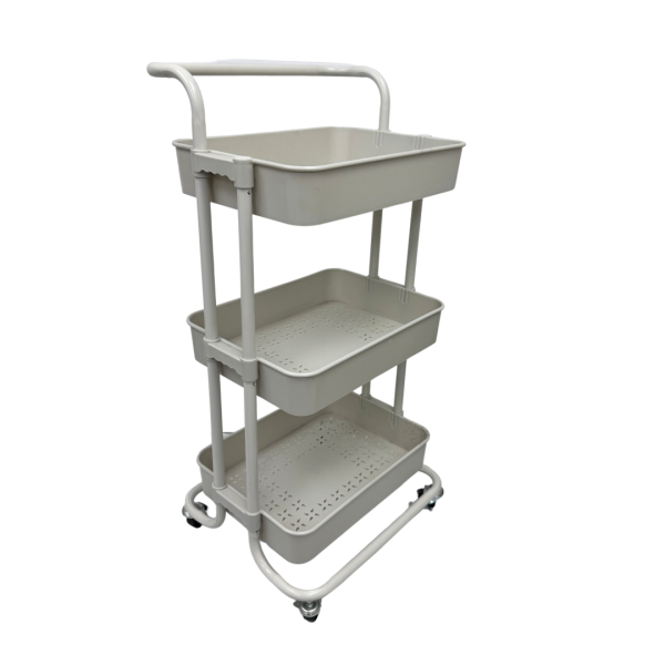 3 Layer Metal Trolley - Image 3