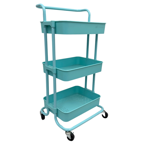 3 Layer Metal Trolley