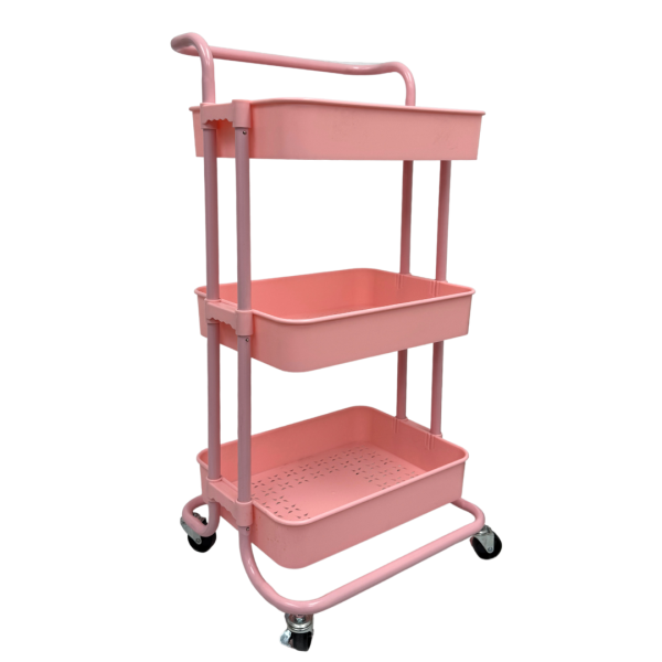3 Layer Metal Trolley - Image 3