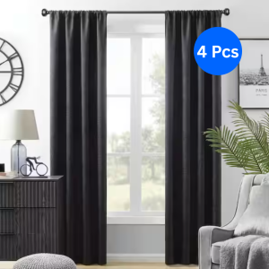 4 Rod Pocket Blackout Panels- 28" x 90"