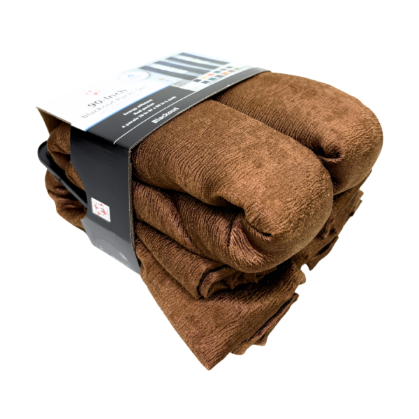 4 Rod Pocket Blackout Panels- 28" x 90" - Image 18