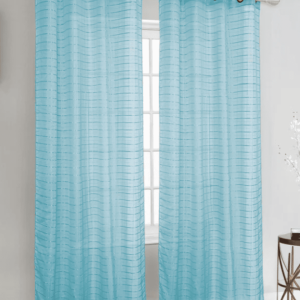 Isabella Dolly Sheer Grommet Curtains (2 Panels Per Pack)