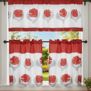 Scarlette Kitchen Curtain Set