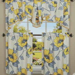 Shanessa Kitchen Curtain Set