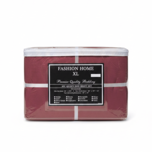 4PC Fashion Home Sheet Set – 2 Sets Bundle