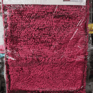 2PC Chenille Noodle Bath Mat Set