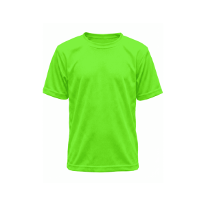 Kids Neon Coloured Dri Fit Round Neck T-shirt