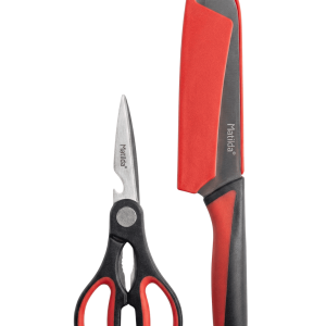 Kitchen Scissors and 18cm Santoku Knife