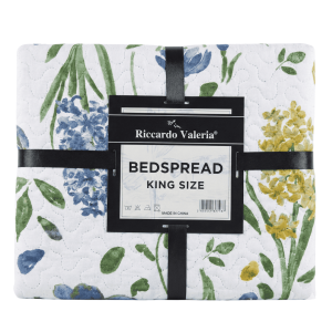 King Sized Riccardo Valeria Bedspread (2 for $150) - 13