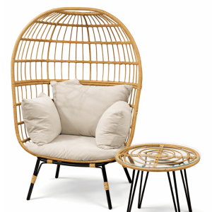 2PC Egg Chair Set
