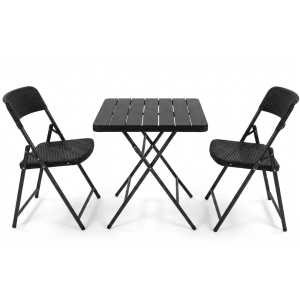 3 Pc Folding Patio Set