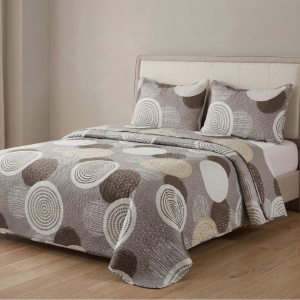 3 PC Quilt Set - King, 6