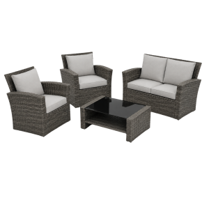 4 PC Patio Set