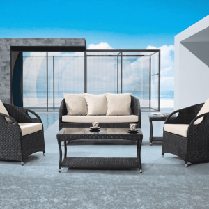 Santorini Outdoor 4PC Lounge Set