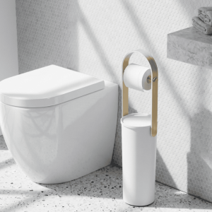 Toilet Paper Holder with Reserve