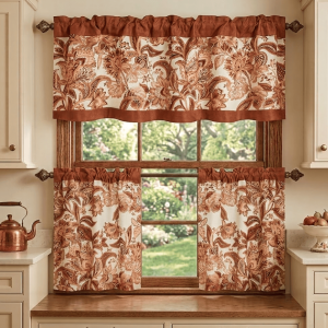 Kershanna Kitchen Curtain Set
