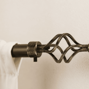 Single Curtain Rod (84"-120")