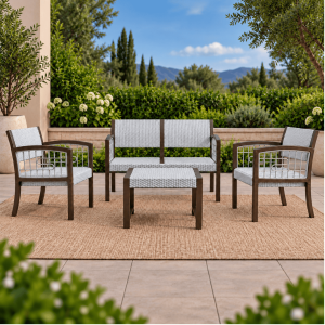 4 PC Patio Set