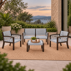 4 PC Patio Set