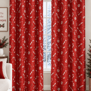 Christmas Foil Printed Window Panel
