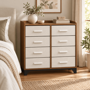 8 Drawer Fabric Cabinet