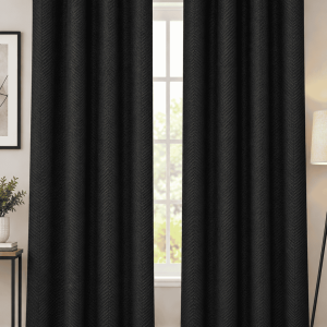 Jacquard Blackout Grommet Curtain