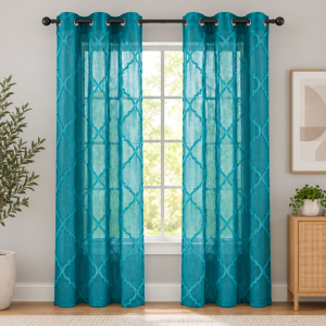 Paris Jacquard Sheer Curtains